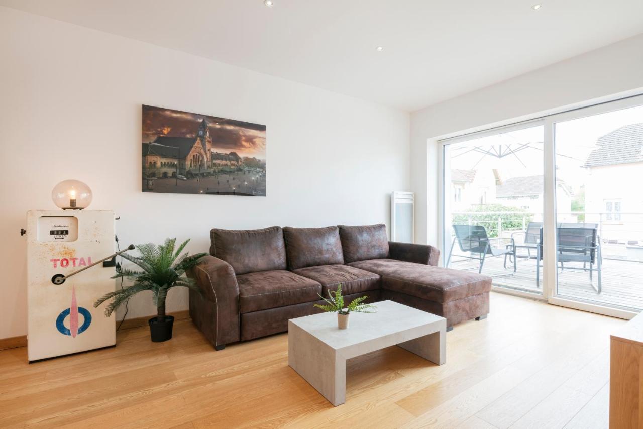 Ferienwohnung La Terrasse Du Gibet Montigny-les-Metz Exterior foto